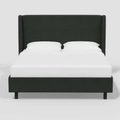 Antwerp Wingback Platform Bed In Linen - Thresholdâ˘