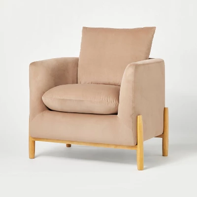 Elroy Accent Chair With Wooden Legs - Threshold⢠Designed With Studio McGee - Image 6