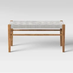 Lumarco Woven Bench Natural - Thresholdâ˘