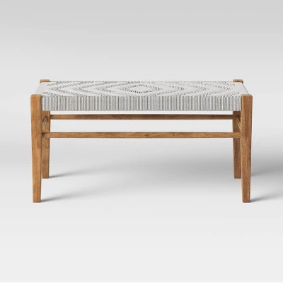 Lumarco Woven Bench Natural - Threshold™