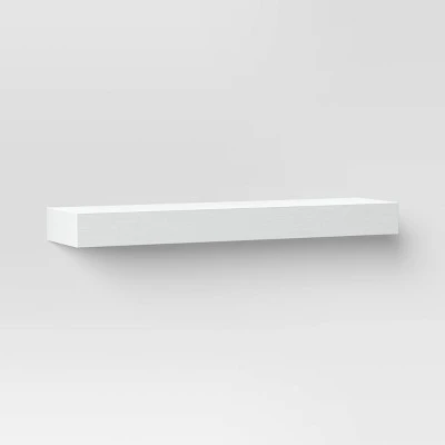 24" Floating Wood Shelf - Threshold⢠- Image 4