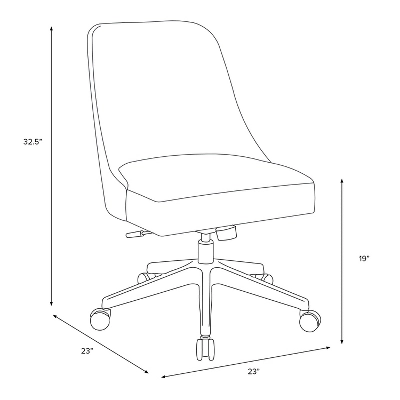 Bria Office Chair - Threshold™ - Image 6