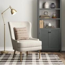 72" Carson 5 Shelf Bookcase With Doors - Threshold