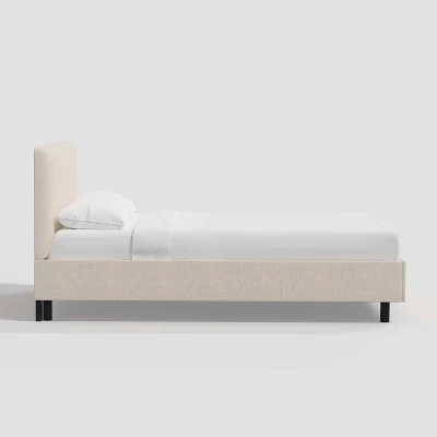 Olivia Upholstered Linen Platform Bed - Threshold™ - Image 2