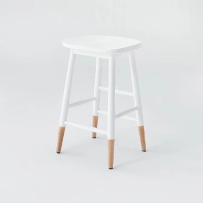 Haddonfield All Wood Backless Counter Height Barstool - Threshold⢠Designed With Studio McGee - Image 5