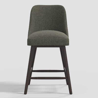 Geller Counter Height Barstool In Textured Linen - Threshold™ - Image 2