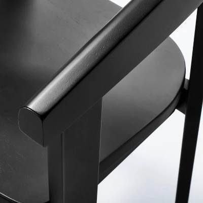 Terra Solid Wood Curved Back Dining Chair - Threshold⢠Designed With Studio McGee - Image 4