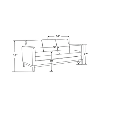 Woodland Hills Wood Base Sofa Light Gray - Threshold⢠Designed With Studio McGee - Image 10