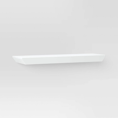 Wedge Shelf With Rod Bracket White - Threshold™ - Image 3