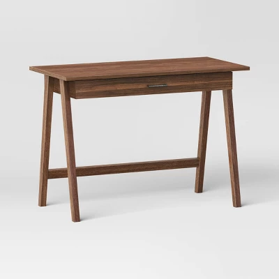 Paulo Wood Writing Desk With Drawer - Threshold⢠- Image 9