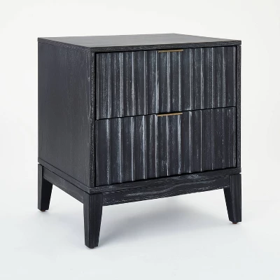 Thousand Oaks Wood Scalloped End Table With Drawers - Threshold™ Designed With Studio McGee - Image 6