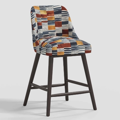 Geller Counter Height Barstool In Geometric - Threshold⢠- Image 9