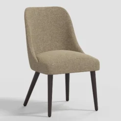 Geller Modern Dining Chair In Textured Linen Zuma - Thresholdâ˘