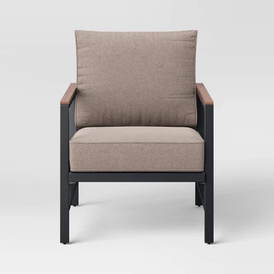 Oak Park 3pc Patio Chat Set - Threshold™ - Image 3