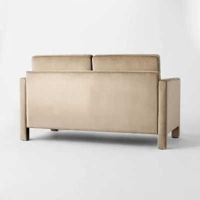 Bellfield Fully Upholstered Loveseat Tan - Threshold⢠Designed With Studio McGee - Image 3