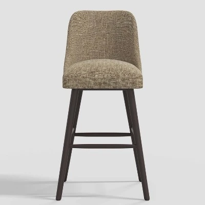 Geller Modern Textured Linen Counter Height Barstool - Threshold⢠- Image 2