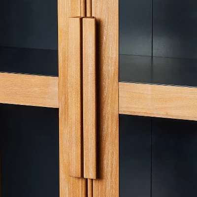 Kennington 2 Door Display Cabinet - Threshold⢠Designed With Studio McGee - Image 3