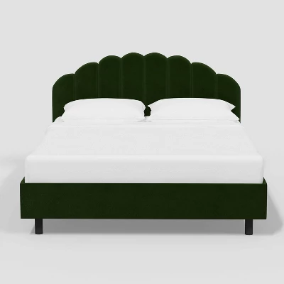 Emma Platform Bed In Luxe Velvet - Threshold™