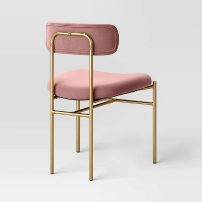 Orion Luxe Dining Chair With Brass Legs - Threshold⢠- Image 3