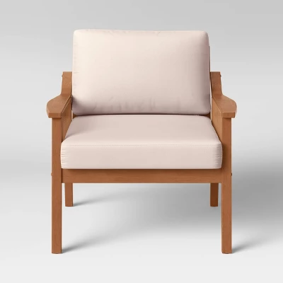 Westbury Cane Lounge Armchair Beige - Threshold⢠- Image 2
