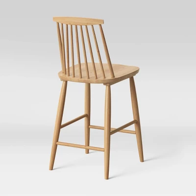 Harwich High Back Windsor Counter Height Barstool - Threshold⢠- Image 3