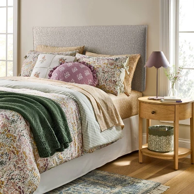 Teen French Seam Headboard - Threshold⢠Designed With Studio McGee