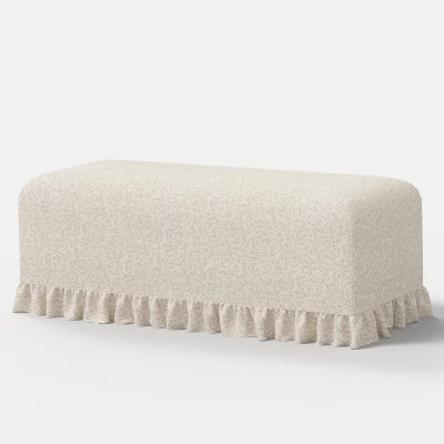 Ruffle Slipcover Dining Bench - Threshold⢠Designed With Studio McGee - Image 10