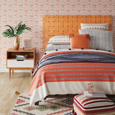 Touraco Nightstand White/Brown - Threshold™ - Image 4