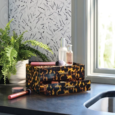 Leopard Print Stacking Drawers - Thresholdâ˘