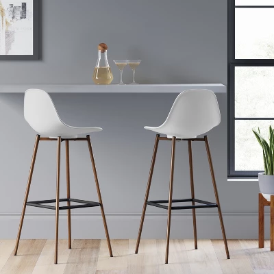 Copley Barstool - White - Thresholdâ˘