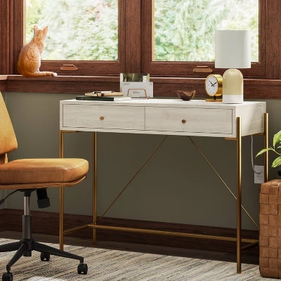 Elowen Desk With Drawer - Threshold™ - Image 2