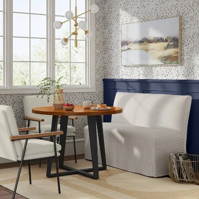 Replacement Slipcover Only For 57" Jean Dining Banquette - Threshold⢠- Image 12