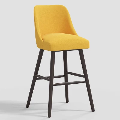 Geller Modern Counter Height Barstool In Linen - Thresholdâ˘