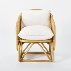 Rialto Woven Barrel Back Chair With Cushion - Threshold⢠Designed With Studio McGee