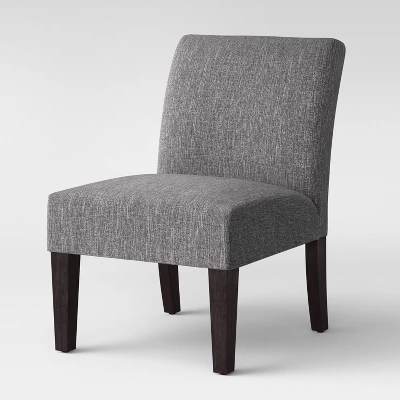 Quincy Basic Slipper Chair Charcoal - Threshold™ - Image 2