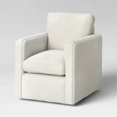 Pinetops Swivel Base Accent Chair - Threshold™ - Image 7