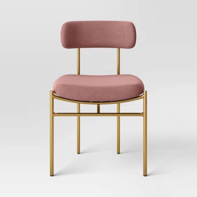Orion Luxe Dining Chair With Brass Legs - Threshold⢠- Image 2