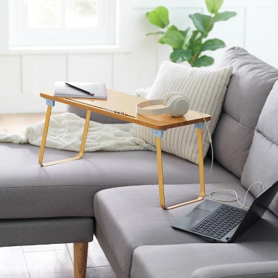 Collapsible Lap Desk Brown - Thresholdâ˘