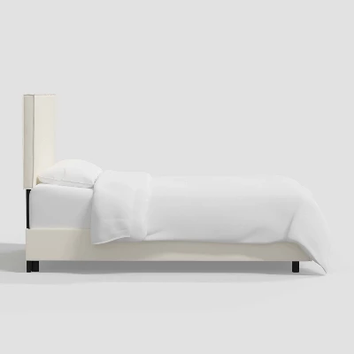 Fanie French Seam Slipcover Bed In Cotton Twill - Threshold™ - Image 2