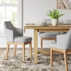 Kinston Curved Back Upholstered Dining Chair - Thresholdâ˘