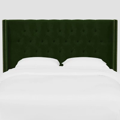 Louis Wingback Headboard In Luxe Velvet - Threshold™