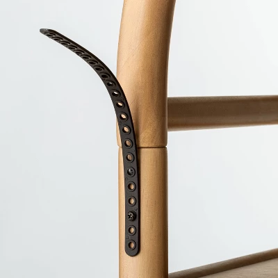 72" Holladay Curved Wooden Bookcase - Threshold⢠Designed With Studio McGee - Image 7