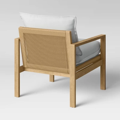 Hallwood Woven Cord Accent Chair Cream - Threshold⢠- Image 3