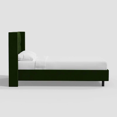 Louis Wingback Platform Bed In Luxe Velvet - Threshold™ - Image 2