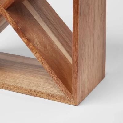 Acacia 4-Bottle Wine Rack Box - Threshold⢠- Image 2