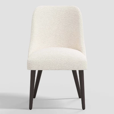 Geller Modern Dining Chair Sheepskin Natural - Thresholdâ˘: Armless, Ash Frame, Upholstered, 250lb Capacity - Image 2