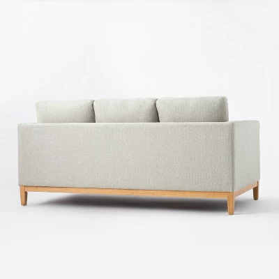 Woodland Hills Wood Base Sofa Light Gray - Threshold⢠Designed With Studio McGee - Image 3