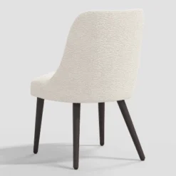 Geller Modern Dining Chair Sheepskin Natural - Thresholdâ˘: Armless, Ash Frame, Upholstered, 250lb Capacity