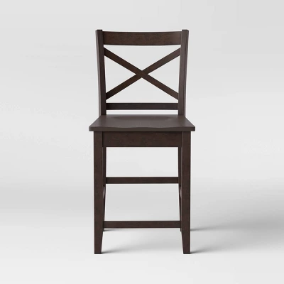 24" Carey Hardwood Counter Height Barstool - Threshold⢠- Image 4