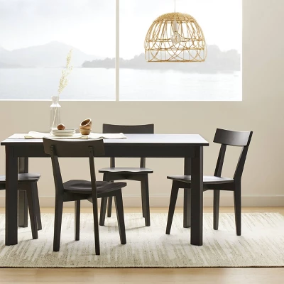 Bombelli Modern Extendable Dining Table Black - Threshold™ - Image 5